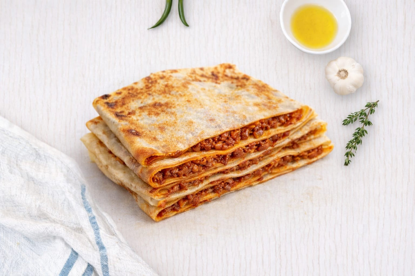 Mhajeb aux légumes (x3)