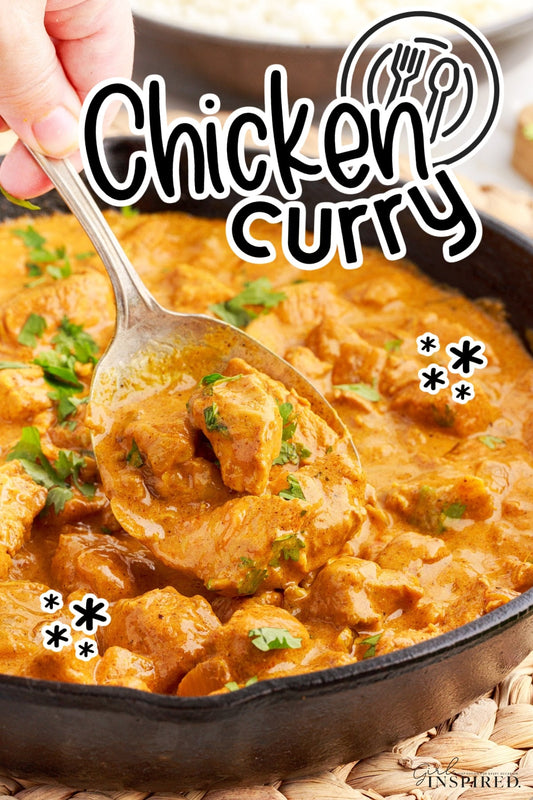 Poulet curry coco et riz blanc basmati