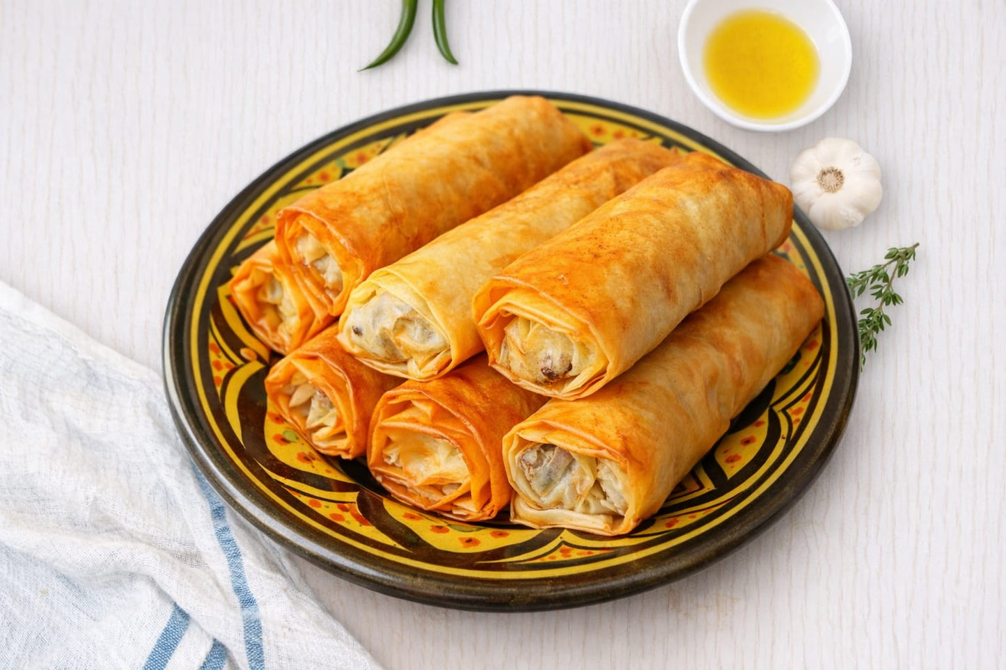 Bourek au poulet haché