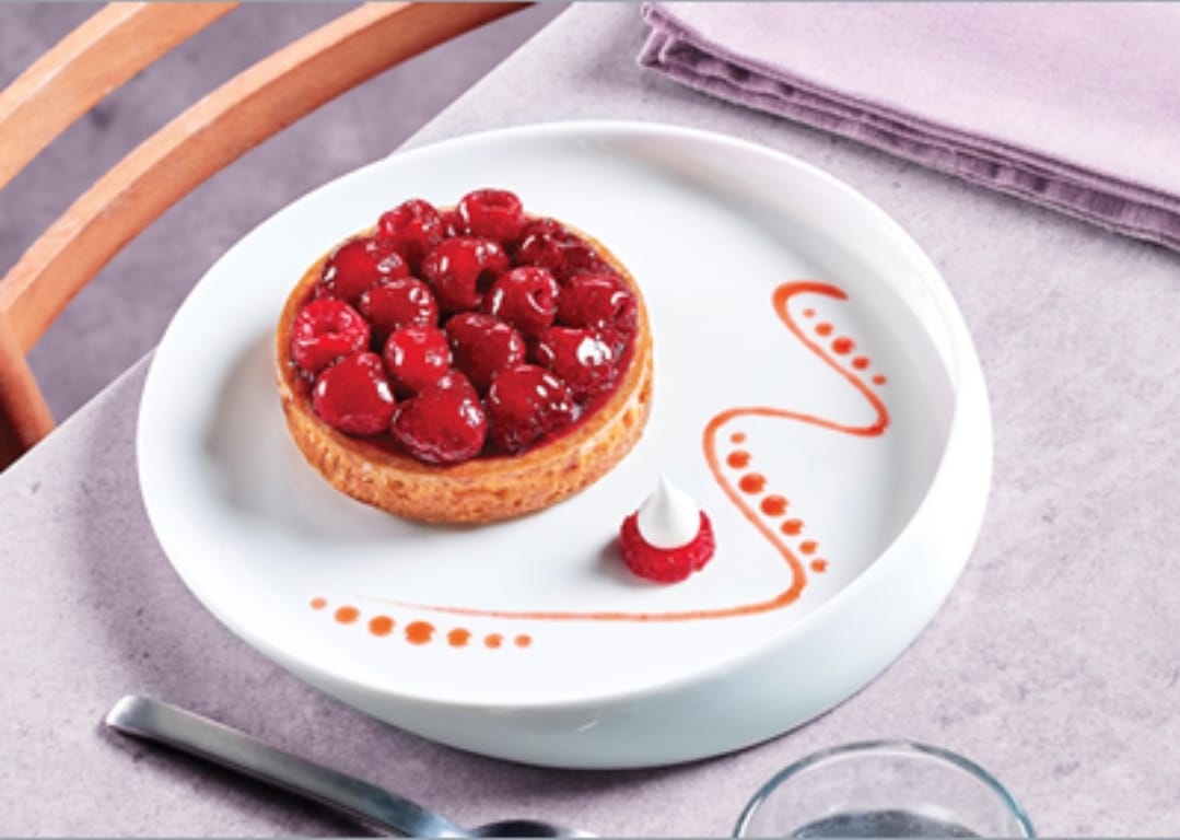 Tartelette framboise